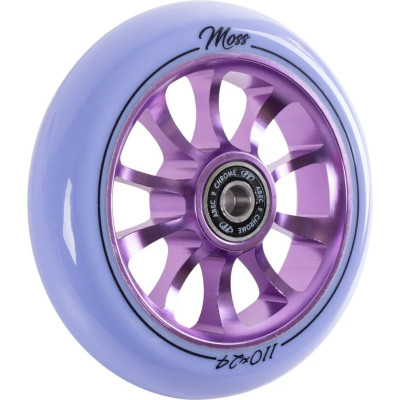 Колесо TECH TEAM для самоката X-Treme 110*24мм, Moss, purple