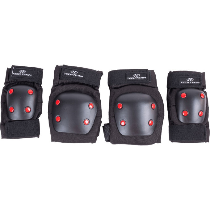 Набор защиты TECH TEAM SAFETY LINE 1000 (S) 1/25 колени, локти NN003965