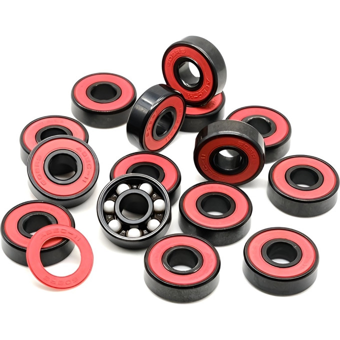 Подшипники TECH TEAM 608RS, ABEC-11, 8 шт.+8 шайб+4 спейсера NN010370