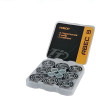 Подшипники TECH TEAM 608RS, ABEC- 9, 8 шт.+8 шайб+4 спейсера W0005685