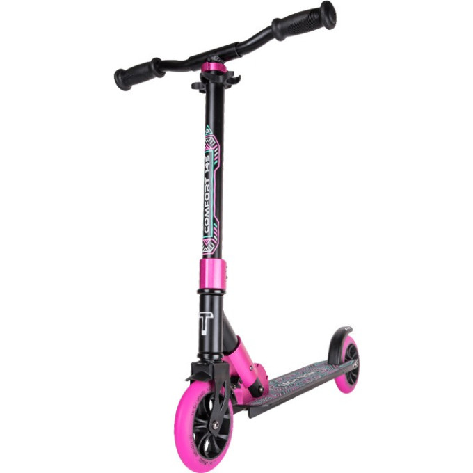 Самокат TECH TEAM COMFORT 145R black/pink NN007554